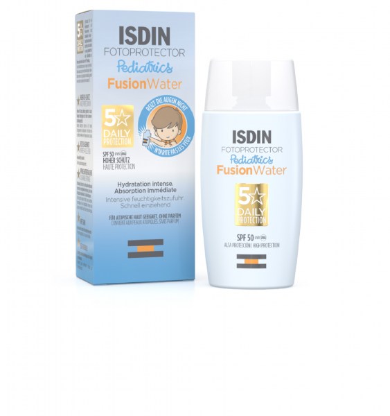 FOTOPROTECTOR ISDIN PEDIATRICS FUSION WATER SPF 50+ 50 ML